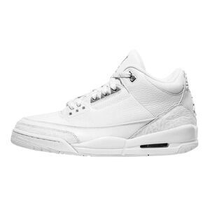 Nike Air Jordan 3 Retro White / Metallic Silver / White CT8532-111 Men's